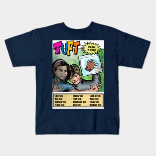 Pukey products number 8 “Tuft” Kids T-Shirt